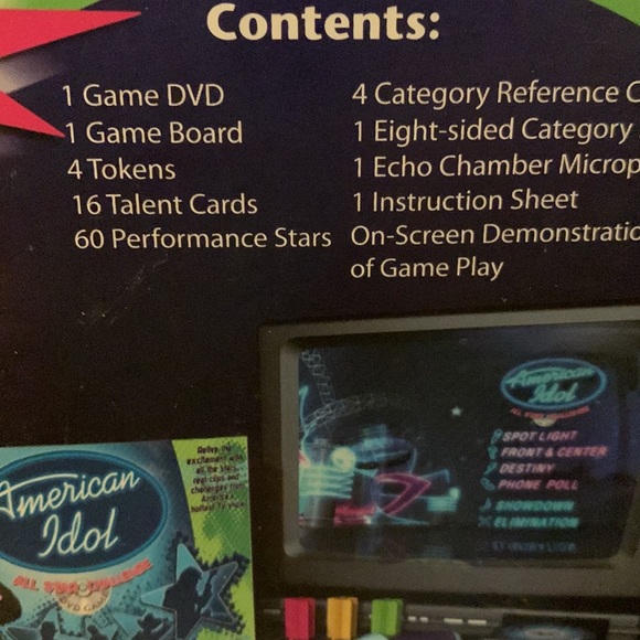 American idol vintage dvd board game. Played once so fun! - Picture 4 of 7